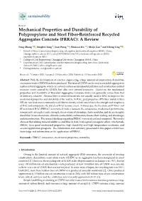 Mechanical Properties and Durability of Polypropylene and Steel Fiber-Reinforced Recycled Aggregates Concrete (FRRAC): a Review