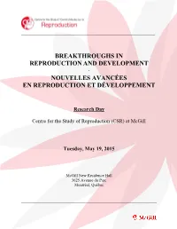 Research Day 2015 Program