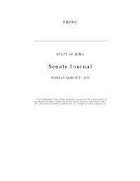 Senate Journal