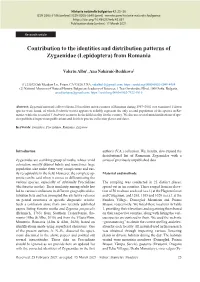 Contribution to the Identities and Distribution Patterns of Z…
