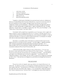 Introduction to the Revelation I. Historical Context II. Genre Of