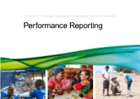 NRETAS Annual Report 2011-12 Performance Reporting