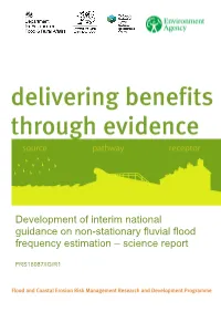 Development of Interim National Guidance on Non-Stationary Fluvial Flood Frequency Estimation – Science Report