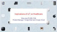 Implications of Iot on Healthcare