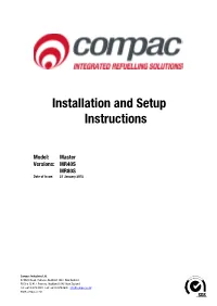 Installation and Setup Instructions