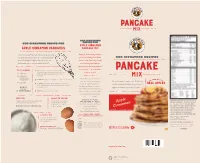 Apple Cinnamon Pancakes Pancake Mix