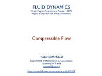 Compressible Flow Fundamentals of Fluid Mechanics