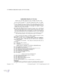 G:\Comp\Sec\Sarbanes-Oxley Act of 2002.Xml