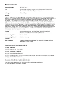Manuscript Details