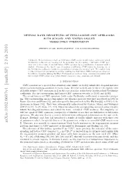 Minimal Rank Decoupling of Full-Lattice CMV Operators With
