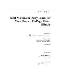 TMDL Report for West Branch Dupage River
