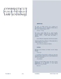 Articles Notes