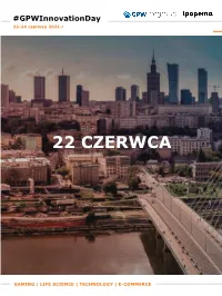 Gpwinnovationday 22-24 Czerwca 2021 R