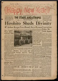 Hirohito Sheds Divinity