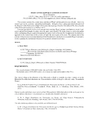 “Inaugural Address” [Public Address, Delivered at Berlin University, October 1818] [PW, 181-185]