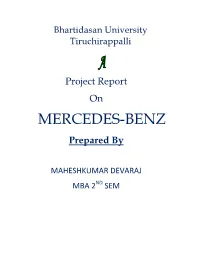 MERCEDES-BENZ Prepared By