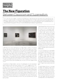 The New Figuration Between Classicism and Superrealism