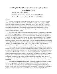 Modeling Wind and Tidal Circulation in Casco Bay, Maine: a Preliminary Study Ernest D