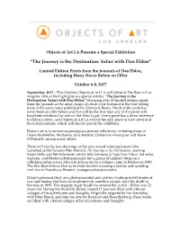 “The Journey Is the Destination: Safari with Dan Eldon”