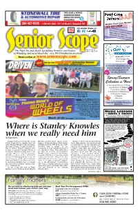 Where Is Stanley Knowles