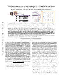 A Bounded Measure for Estimating the Benefit of Visualization