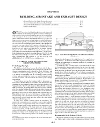 Building Air Intake and Exhaust Design
