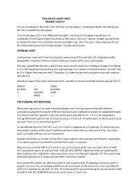 Opening Light the Forcing 1Nt Response