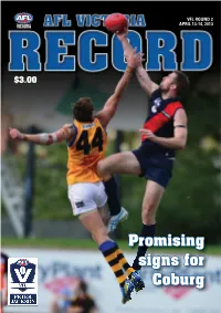 VFL Record Rnd 2.Indd
