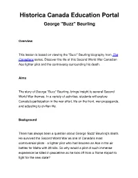 "Buzz" Beurling