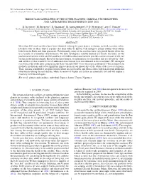 Irregular Satellites of the Outer Planets: Orbital Uncertainties and Astrometric Recoveries in 2009–2011
