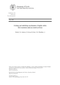'Folding and Unfolding Mechanism of Highly Stable Full-Consensus Ankyrin