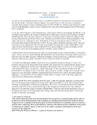 Singing Renaissance Music – a Brief Guide to the Essentials Simon Carrington