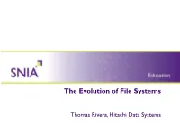 The Evolution of File Systems