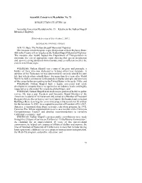 Assembly Concurrent Resolution No. 73 RESOLUTION CHAPTER 148