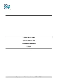 Compte-Rendu