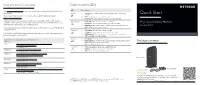 High Speed Cable Modem Model CM700 Quick Start Guide