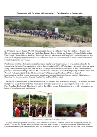 2012-08-05 Report on the Gathering at the Mass Rock