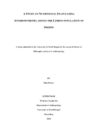A Study on Nutritional Status Using Anthropometry