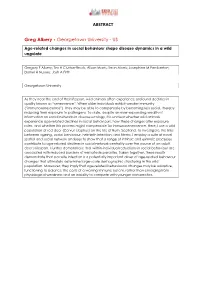 Abstracts EEID 2021