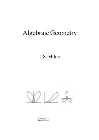 Algebraic Geometry