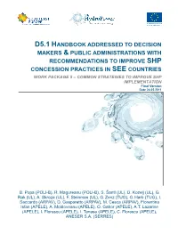 Analysis of Concession Practices for Developing
