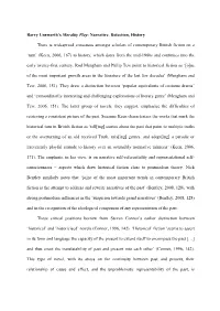 Barry Unsworth's Morality Play: Narrative, Detection, History There