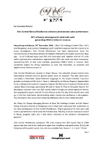 For Immediate Release