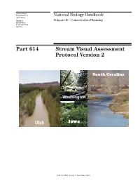 Part 614 Stream Visual Assessment Protocol Version 2