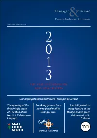 The Year of Expansions and New Centres