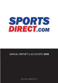 Annual Report & Accounts 2019