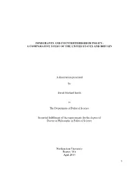 Immigrants and Counterterrorism Policy: a Comparative Study of the United States and Britain