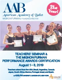 The Mignon Furman Performance Awards 1000S of Dancers!