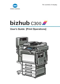 User's Guide [Print Operations]