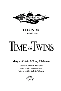 Legends Volume One